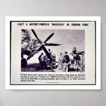 Pratt & Whitney - driven Marauder på tunisiskt för Posters