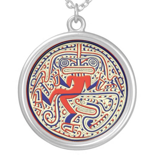 Pre-Columbian mythological djur Anpassningsbara Smycken