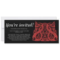 Pre röda Viking, mager inbjudan