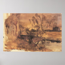 Prechtal av Lovis Corinth Affisch