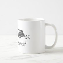 Precis begravt kaffe koppar