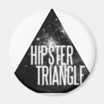 Precis en annan Hipstertriangel Magneter För Kylskåp