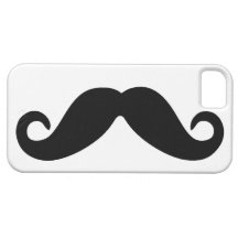 Precis en mustasch iPhone 5 Case-Mate skal