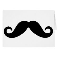 precis ett mustaschkort
