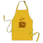 Precis kaffe förkläde