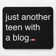 precis tonåring another med en bloggmosuepad musmatta