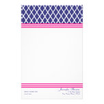 Preppy galler anpassade brevpapper