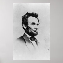 President Abraham Lincoln av Mathew B. Brady Affisch
