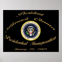 President Obama jubileums- 40" x30 ", Posters