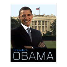 President Obama Vykort