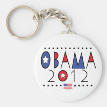 Presidenten Barack Obama 2012 utrustar Nyckelring