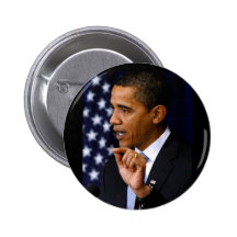 Presidenten Barack Obama knäppas Knapp Med Nål