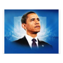 Presidenten Obama Individuella Inbjudningskort