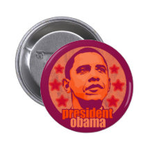 Presidenten Obama knäppas Knappar Med Nål