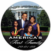 PresidentObama AMERIKA FÖRSTA FAMILJ Photo Sculptures
