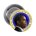 Presidents- Barack Obama - profilera knäppas Knappar Med Nål