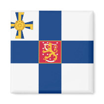 Presidents- standart av Finland, Finland Magnet För Kylskåp