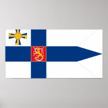 Presidents- standart av Finland, Finland Posters