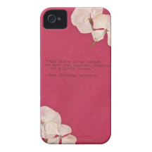 Pressande blomma Case-Mate iPhone 4 fodral