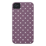 Pricker den purpurfärgade polkaen för femtiotalsti Case-Mate iPhone 4 case