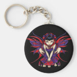 "Pricker polkaen champinjonfen" Keychain nyckelringar
