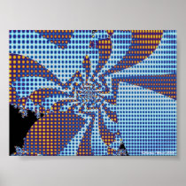 Prickig spindel posters