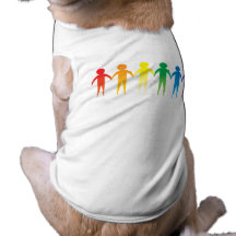 Pride kedjar kläder för husdjur