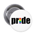 Pride knäppas knappar med nål