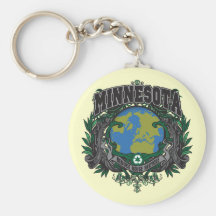 Prideåtervinna Minnesota Nyckelring