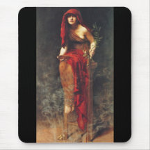Priestess av Delphi Mus Mattor