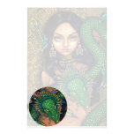 "Priestess av Quetzalcoatl" brevpapper brevpapper