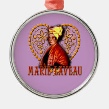 Priestess för Marie Laveau Voodookick Julgransdekoration