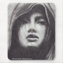 Priestess - Mousepad Mus Mattor