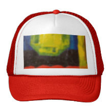 Primära färger trucker kepsar