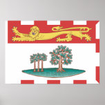 Prince Edward Island flagga Affischer