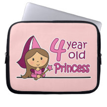 Princess Åldras 4 Datorskydds Fodral