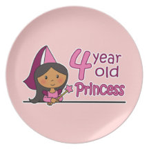 Princess Åldras 4 Dinner Plates