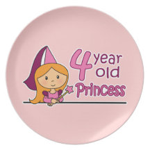 Princess Åldras 4 Tallrikar