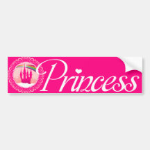 Princess bildekal