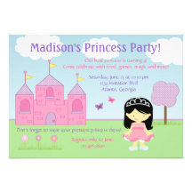 Princess Festa Inbjudan