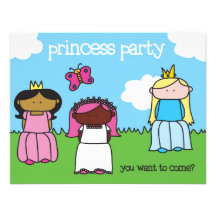 Princess Festa - inbjudan