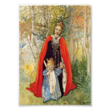 Princess Fjädra Fostra och dotter Konstfoto
