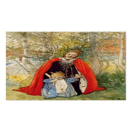 Princess Fjädra Fostra och dotter Visitkort