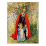 Princess Fjädra Fostra och dotter Vykort