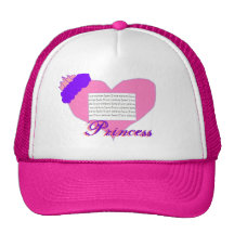 Princess Hjärta Hatt Trucker Keps