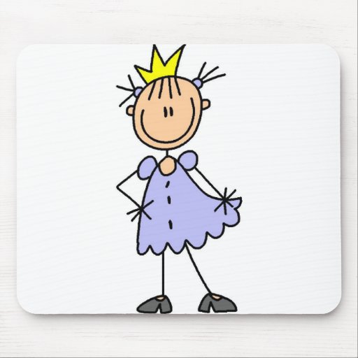 Princess I Kröna Mousepad Musmattor