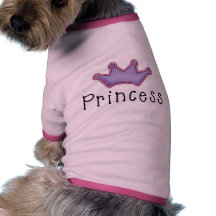 Princess Kröna Förfölja Utslagsplats T-shirt För Hundar