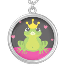 Princess och grodahalsbandet halsband