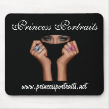 Princess Porträtt (Juvel-netto) Mousepad, Musmatta