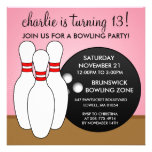 Princess Rosa l5At oss ha ett bollbowlingparty Inbjudan